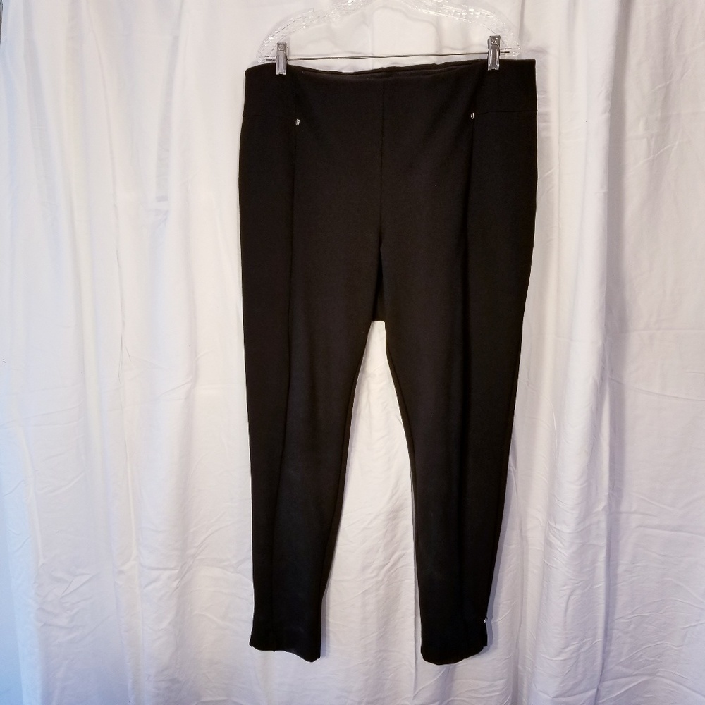 Jones NY Signature Black Career Pants - Picture 1 of 6
